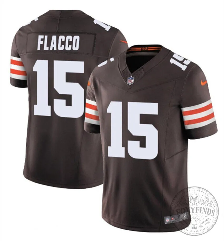 Joe Flacco Cleveland Browns Brown Football Jersey