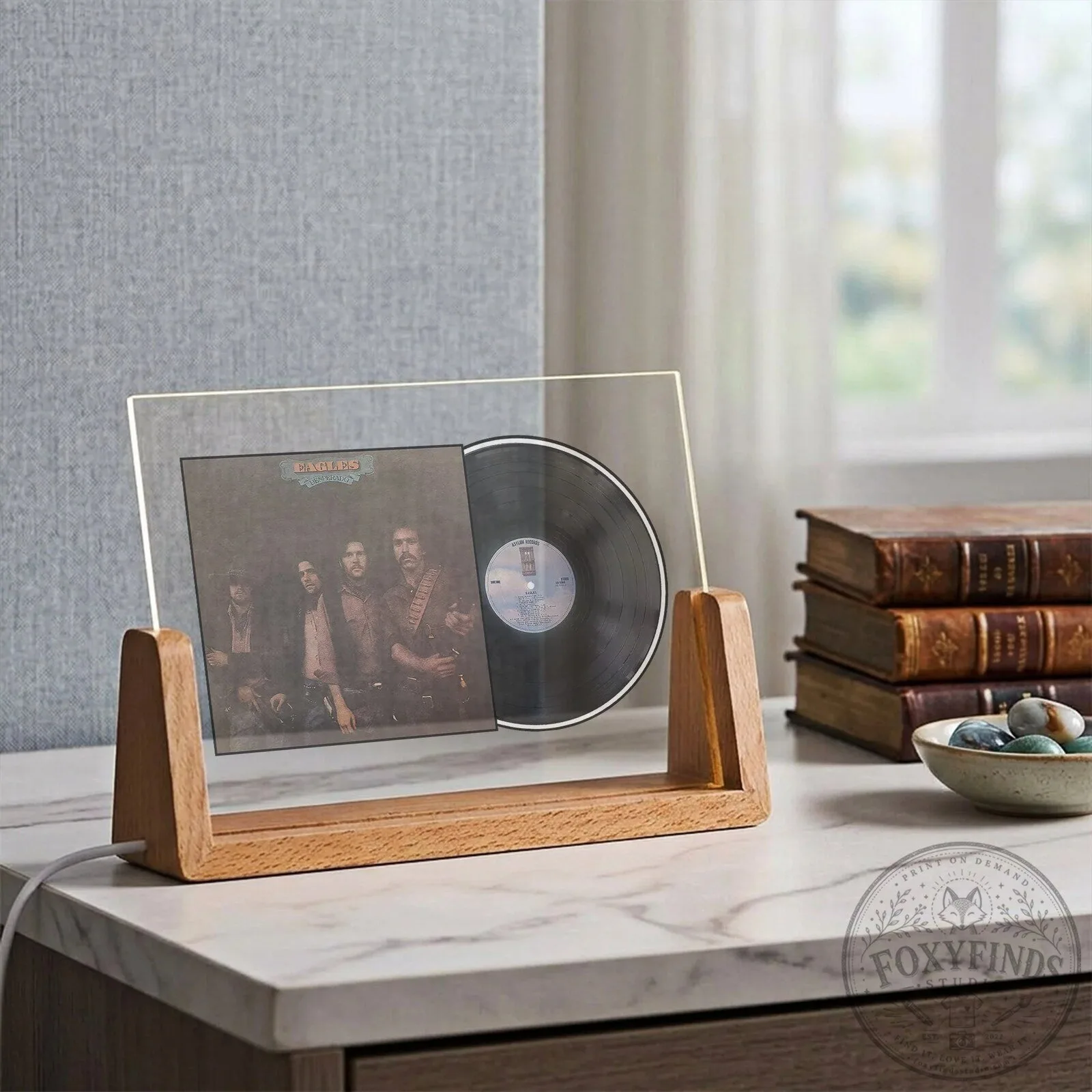 Country Music Eagles Desperado Album Acrylic Light LED Display