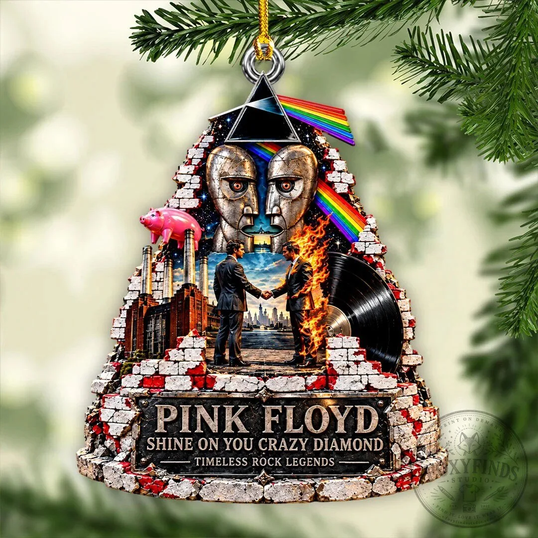 Pink Floyd Shine On You Crazy Diamond Timeless Rock Legends Ornament