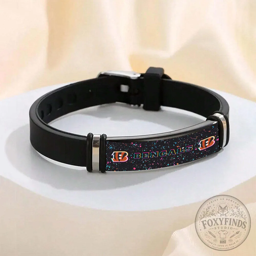 Cincinnati Bengals Crucial Catch 2025 Photo Bracelet