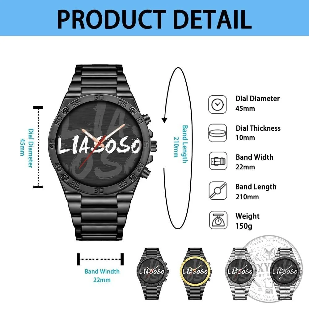 Elegant Fashion Design Watch with Custom Name for Mini Cooper Fans 17 Elegant Fashion Design Watch with Custom Name for Mini Cooper Fans