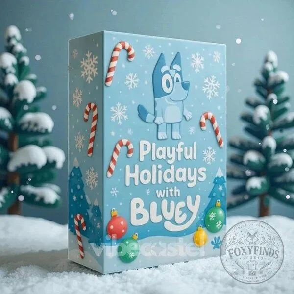 Bluey Playful Holidays Christmas Advent Calendar 2026 Ornament Set 2D 7 Bluey Playful Holidays Christmas Advent Calendar 2026 Ornament Set