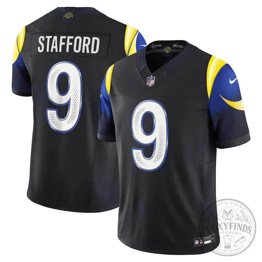 Los Angeles Rams Matthew Stafford Football Jersey 1 Los Angeles Rams Matthew Stafford Football Jersey