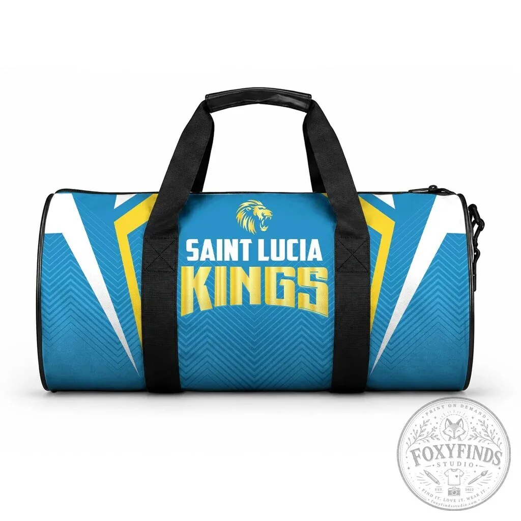 Saint Lucia Kings Cricket Team Logo Sports Duffle Bag