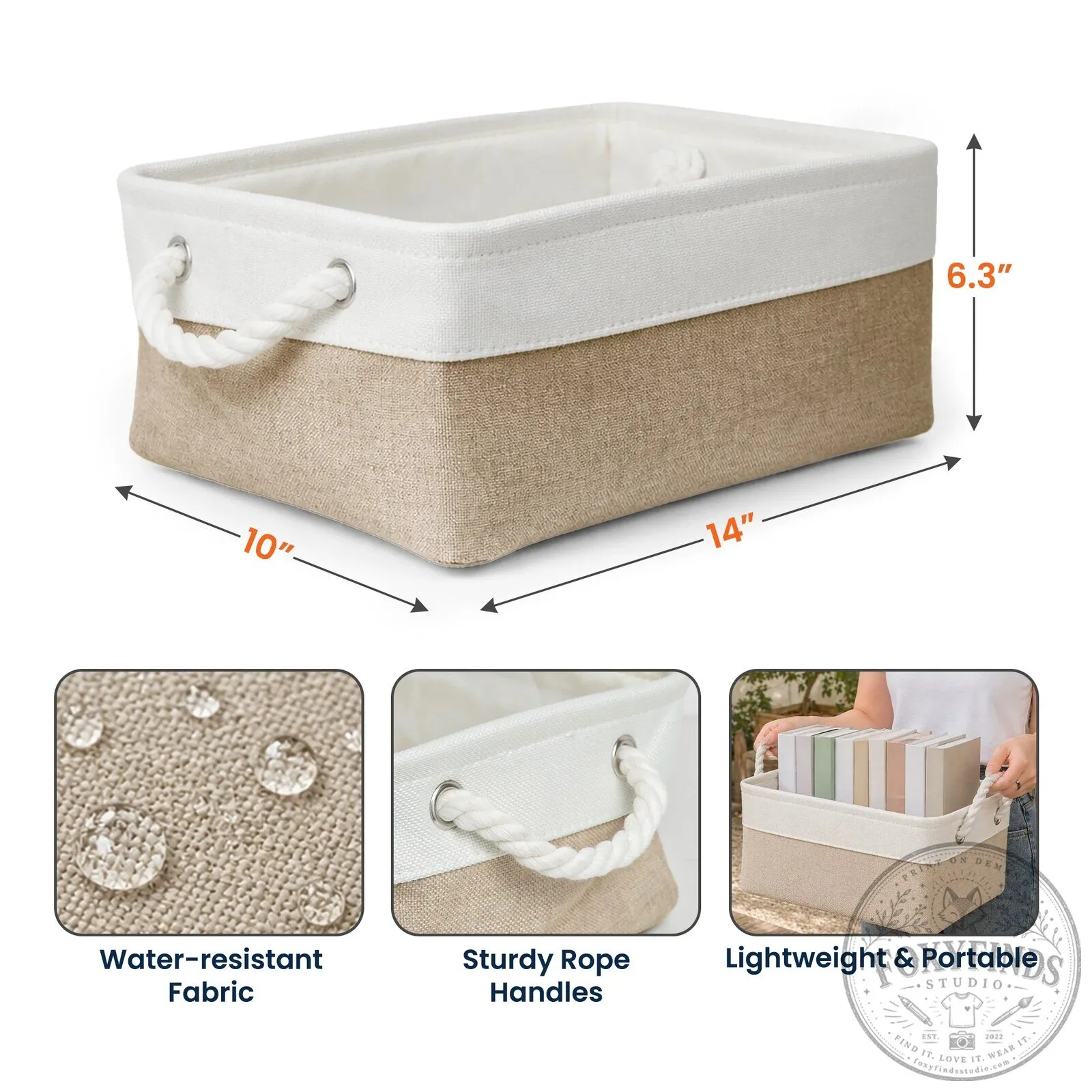 Personalized Family Camping Campsite Memories Basket Storage Bin 13 Personalized Family Camping Campsite Memories Basket Storage Bin