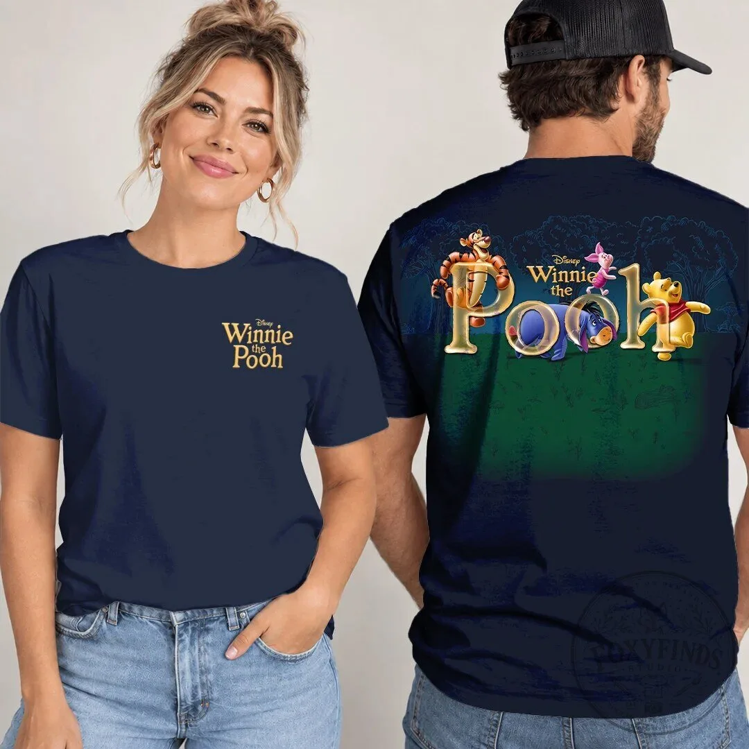 Disney Winnie the Pooh 100th Anniversary Celebration Graphic T-Shirt
