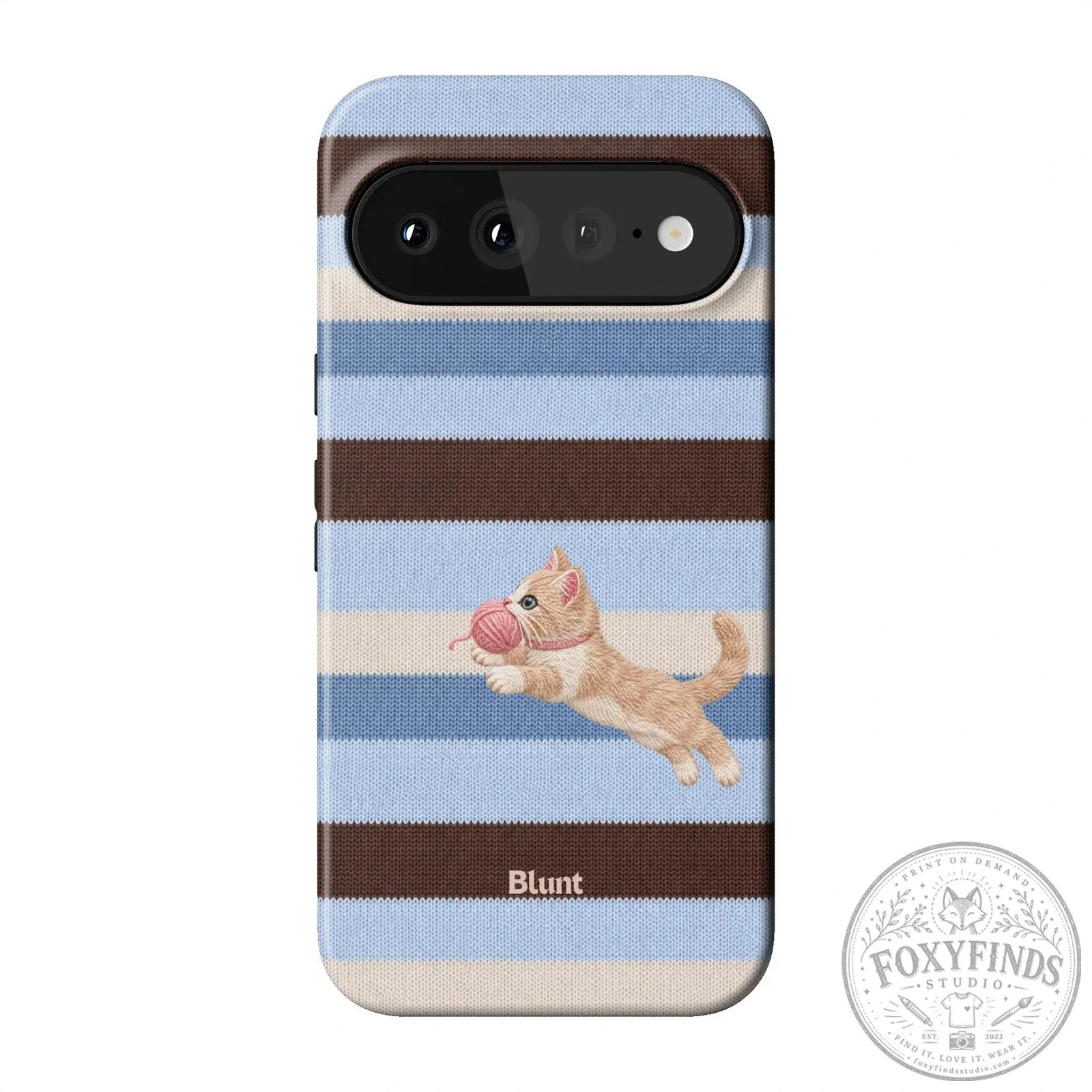 Cute Kitten Playing with Yarn Pixel Phone Case for Google Pixel 7 14 Cute Kitten Playing with Yarn Pixel Phone Case for Google Pixel 7