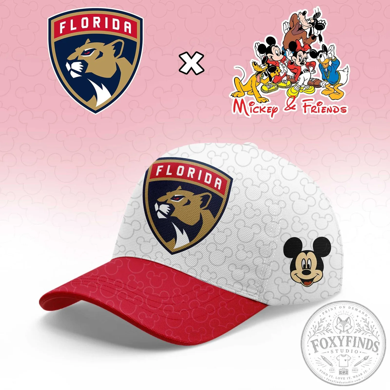 Florida Panthers Mickey and Friends Night Limited Edition Custom Hockey Jersey 7 Florida Panthers Mickey and Friends Night Limited Edition Custom Hockey Jersey