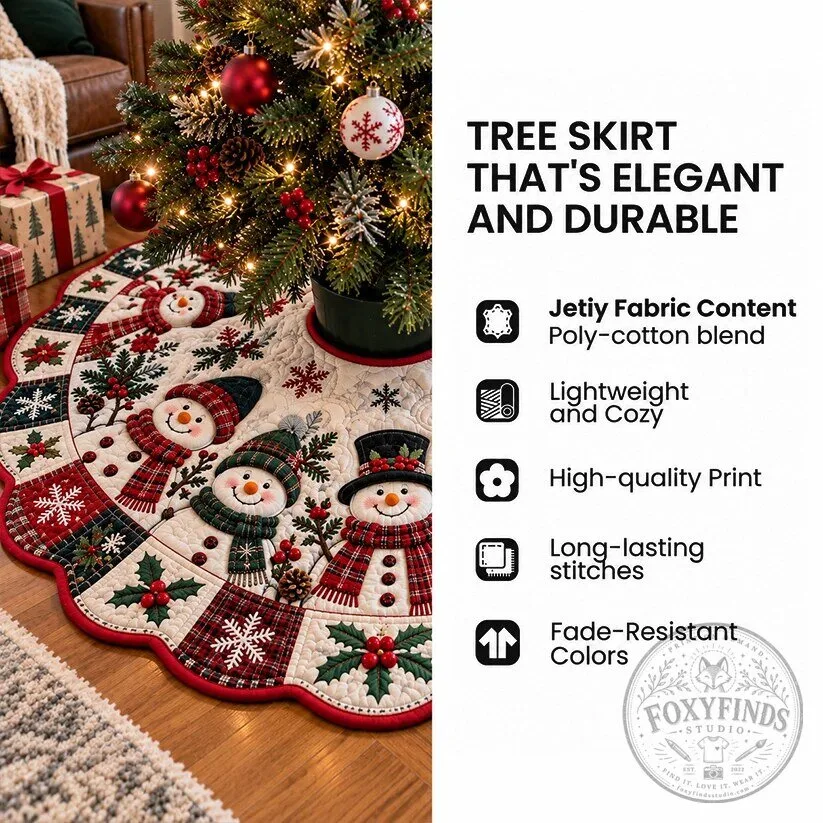 Labrador Elf Christmas Holiday Quilted Tree Skirt with Festive Dog Design 12 Labrador Elf Christmas Holiday Quilted Tree Skirt with Festive Dog Design